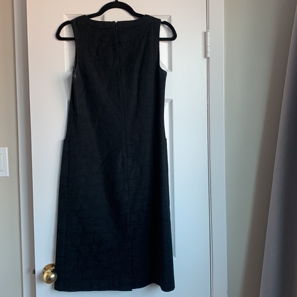 Atelier Black Two Piece Cropped Blazer and Sleeveless Dress with Pockets - Picture 9 of 13